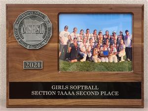 Girls Softball Section 7AAAA Second Place